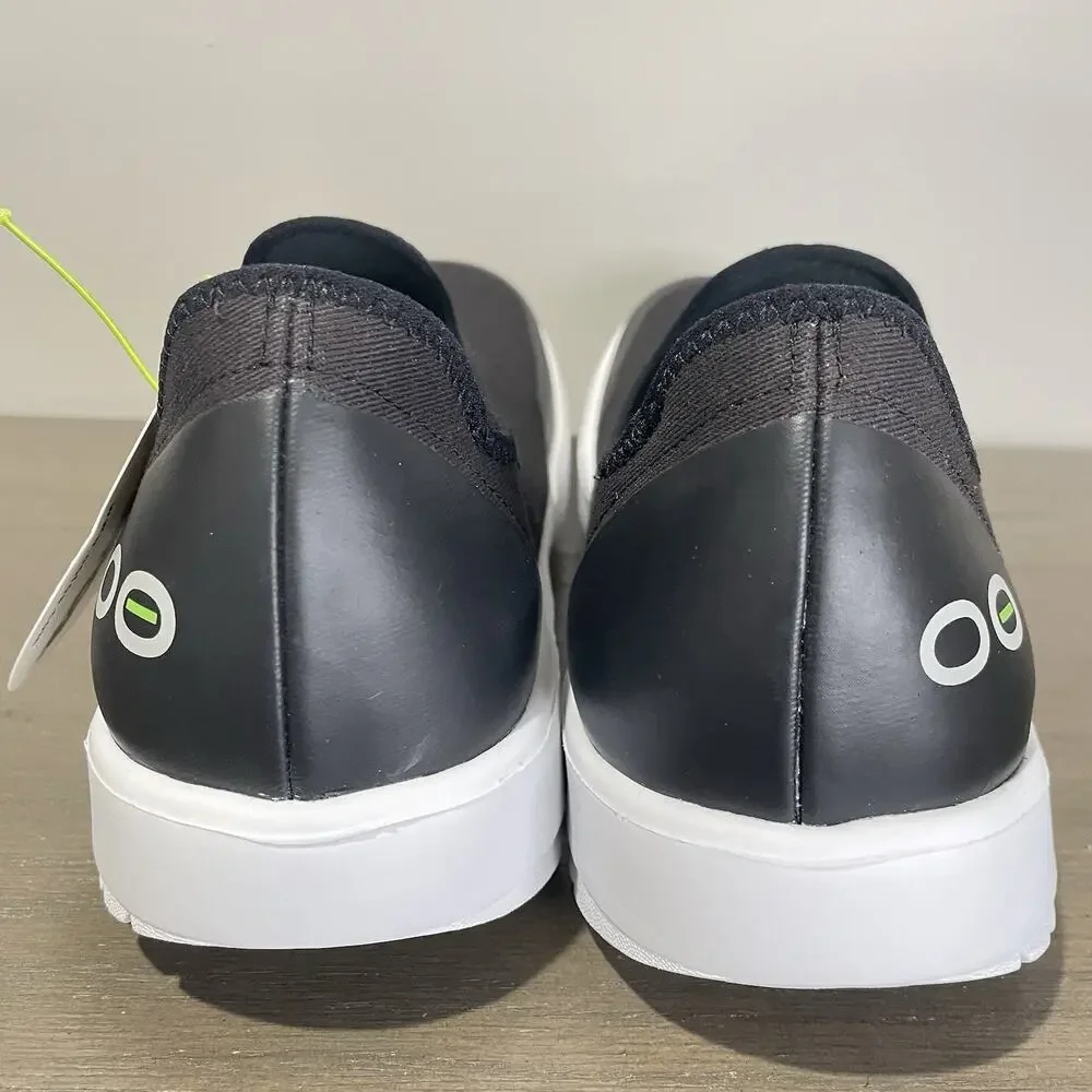 OOFOS Womens Size 11 Shoes NEW with Tags OOMG Eezee Slip On Black White 5072